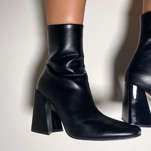 Nasty Gal 
High heel boots